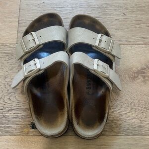 Birkenstock Light Tan Double Strap Sandals